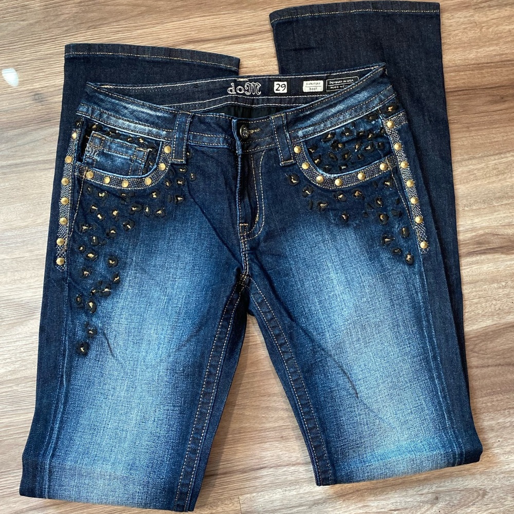 Do Me Miss me signature boot cut jeans